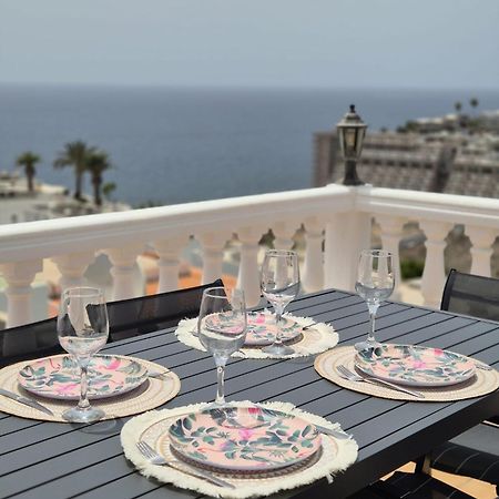 Los CaiderosOcean View Sunset Terrace - Near Anfi Del Marアパートメント エクステリア 写真