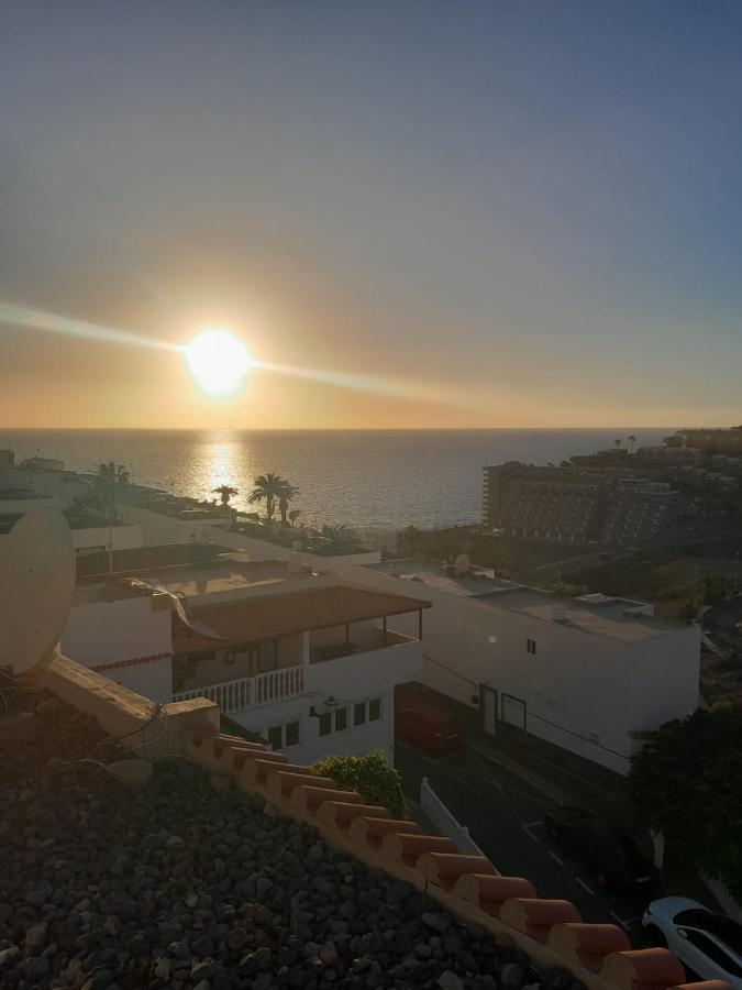 Los CaiderosOcean View Sunset Terrace - Near Anfi Del Marアパートメント エクステリア 写真